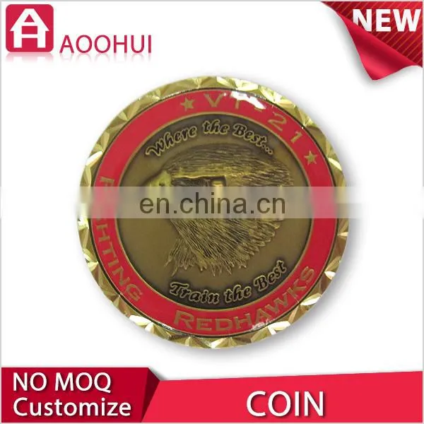 Hot 2D Design Antique Copper Coins Gold photo-3