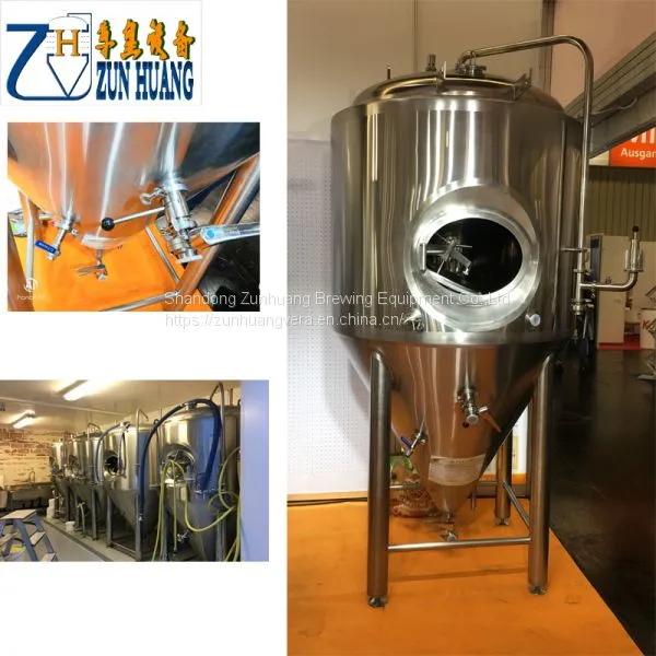 1000L Stainless Steel 304/316 Beer Brewery Fermentation System From Shandong Zunhuang photo-5