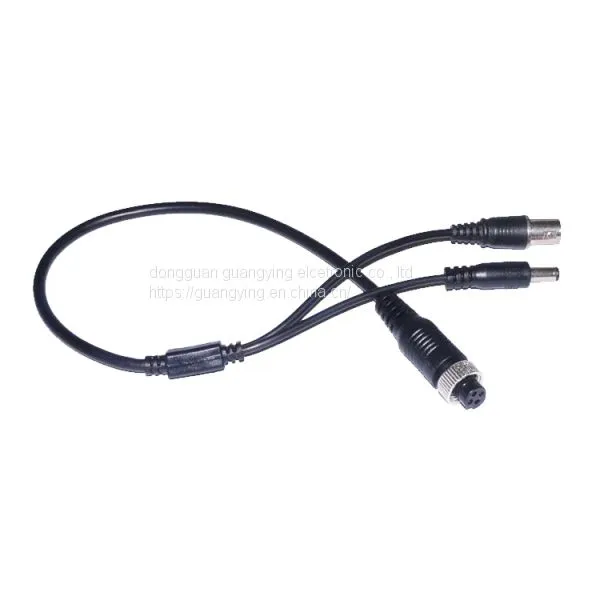 M12 Aviation Male Plug Transfer Cable photo-3