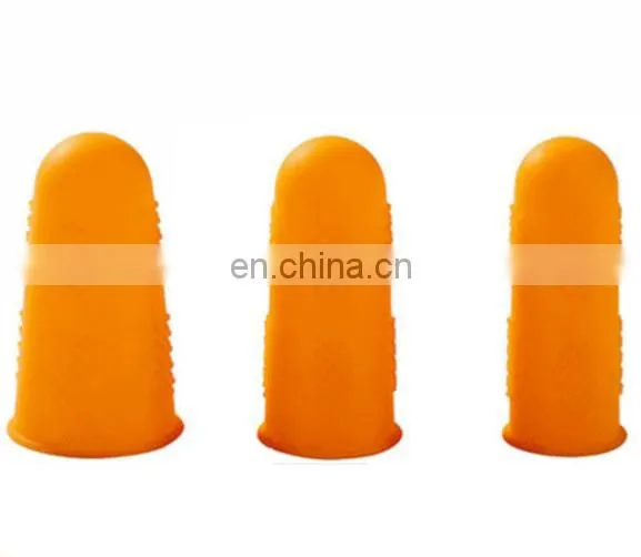 Food Grade Silicone Finger Sleeve for Protecting Finger With Anti-scalding and Heat Insulation Function and Particles photo-2