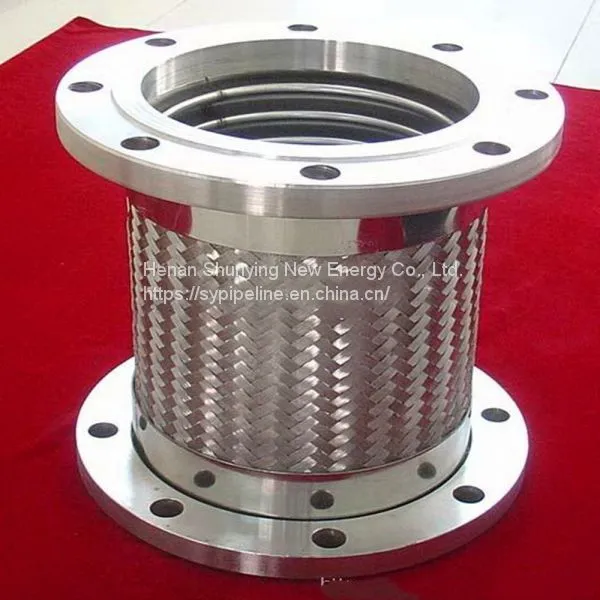 SS304 Braided Bellows Hose Stainless and Carbon Steel Flexible Metal Hose Pipe photo-3
