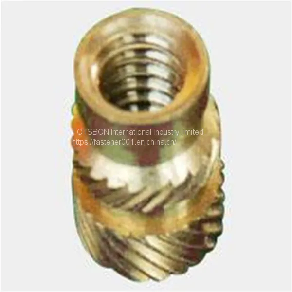 MSIB-M1/M1.2 Micro Insert For Plastic Knurled Brass Nut Thru-Threaded Knukles Nuts Insertos Knurling Copper Inserti Tuerca PEM Standard photo-4