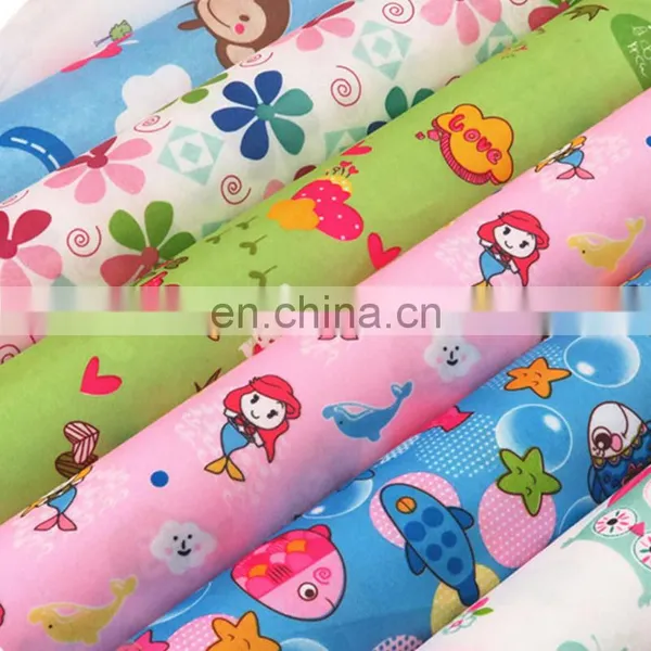 Chinese Supplier Printed Polyester Peach Skin Pillow Fabric photo-6