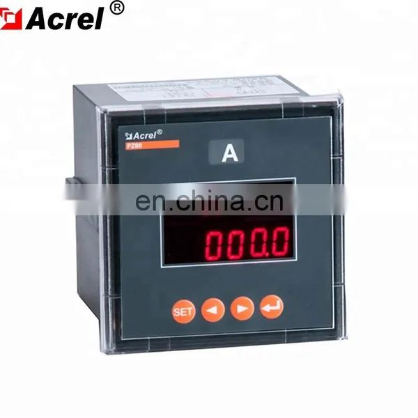 Panel DC Digital LED Display Ammeter, Single-Phase Electric Current Meter, ACREL PZ72-DI, Industry Use photo-2