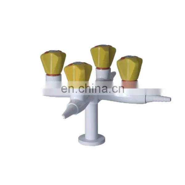 Lab Accessories 4-ways Brass Laboratory Gas Tap photo-5