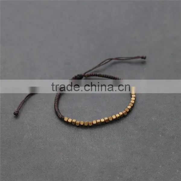 Wax Cord Bracelets Jewelry of Beads Tredn 2016 XE09-0183 photo-4