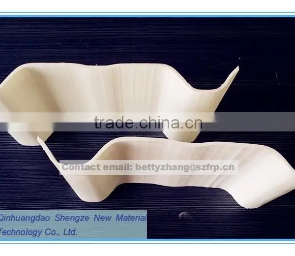 FRP Roof Corrugated Sheet/white Corrugated Roofing Sheet/ Grp Housetop Sheet photo-3
