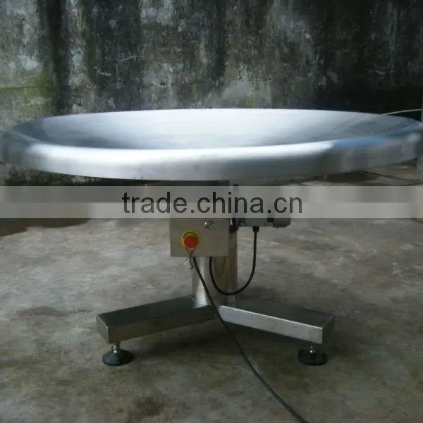 Concave Surface Rotary Collecting Table photo-4