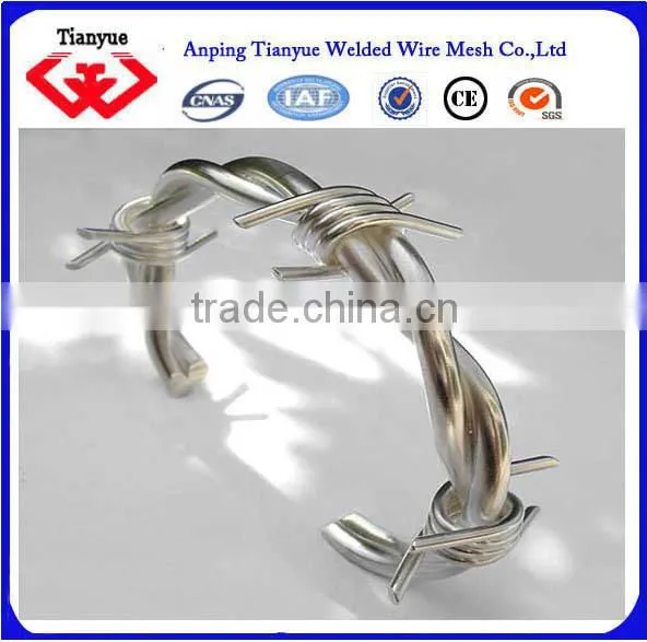 Protection Hot Dip 14 Gauge Galvanized Barbed Wire photo-5