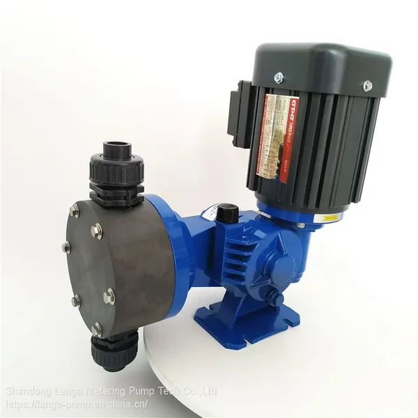 China LANGO Chemical Mechanical Metering Dosing Pump for Watertreatment 400l/h