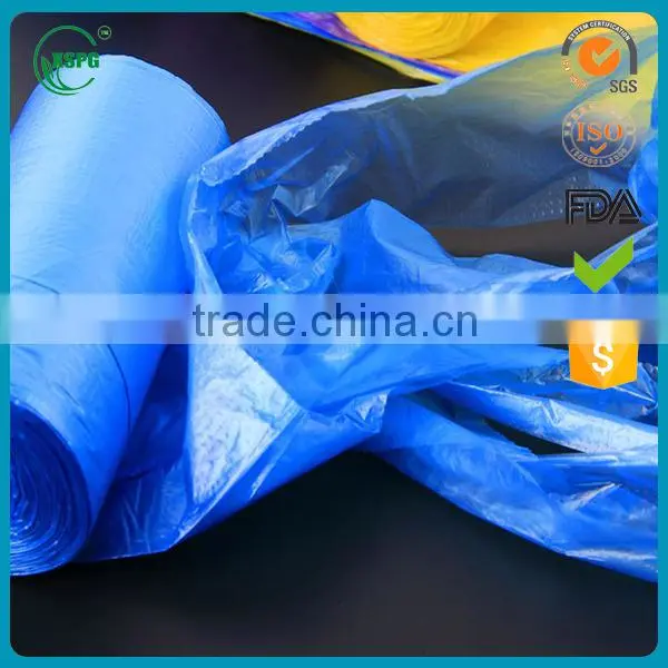Thick Hdpe Plastic Recycled Garbage Bags/Bag Roll With Handle photo-4