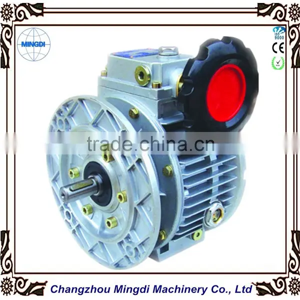 Shredder Worm Stepless Variable Speed Reducer Gear Box With Electric Motor photo-6