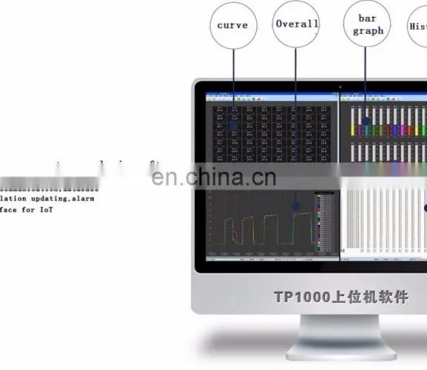 Multi-channel Graphic 10 Inch Touch Screen Paperless Thermocouple Data Logger photo-3