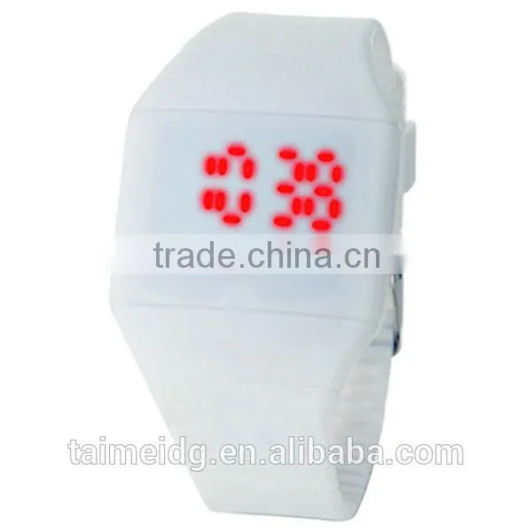 2015 Candy Color Custom Touch Screen Sport Silicone Led Watch for Sale, Cheap Watch, Boy Watch photo-2