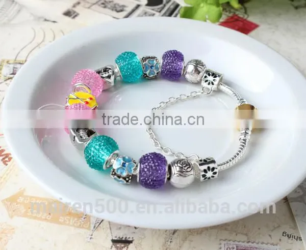TG10 European Beaded Bracelet With Charm for Summer Jewelry photo-4