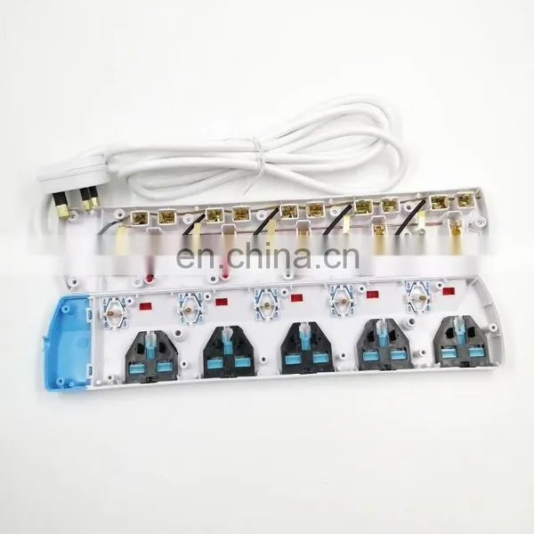Cheap Price Power Socket 13A Outlet Power Electrical UK Standard Household Extension Socket Independent Switch Sockets photo-4