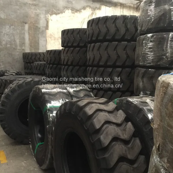 Guizhou 30/50 Forklift Tire 17.5 20.5 23.5-25 E-3C/K Three Packs Thickening photo-2