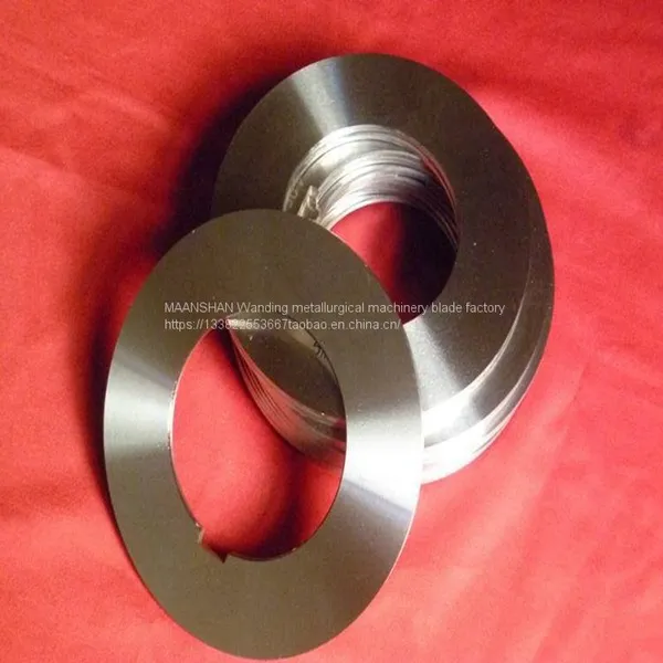 Tailor Made Slitter Round Knife Aluminum Plate Slitting Knife Slitter Blade
