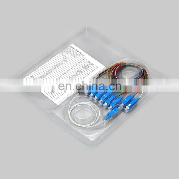 1x8 Plc Splitter SC/UPC Splitter Rmini Fiber Optic Plc Splitter photo-3