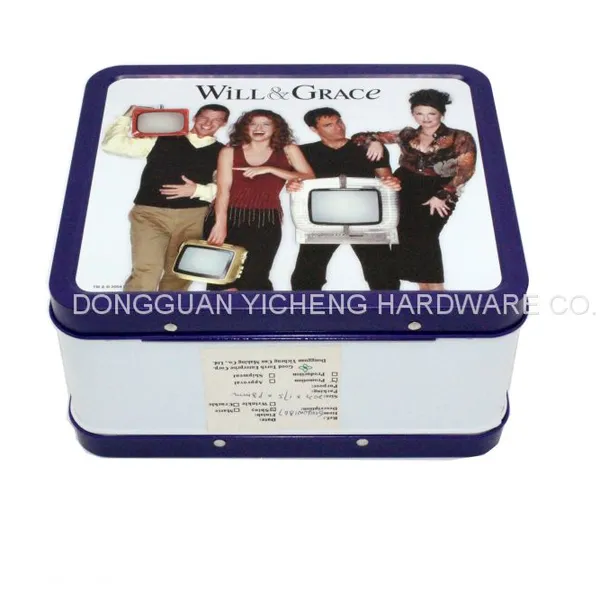 Lunch Handle Tin Box photo-4