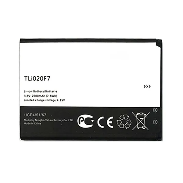 Replacement Batteries 2000mah Battery For ALCATEL TLi020F1 5010 Cell Phone Spare Parts photo-3