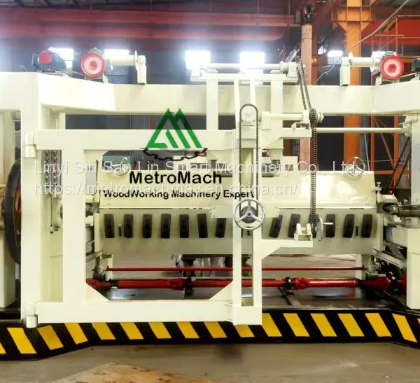 8FT Woodworking Mechanical Plywood Veneer Spindle Peeling Machine photo-3
