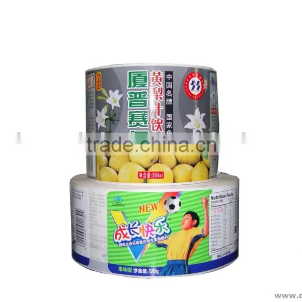 Beverage Bottle Packaging Adhesive Label