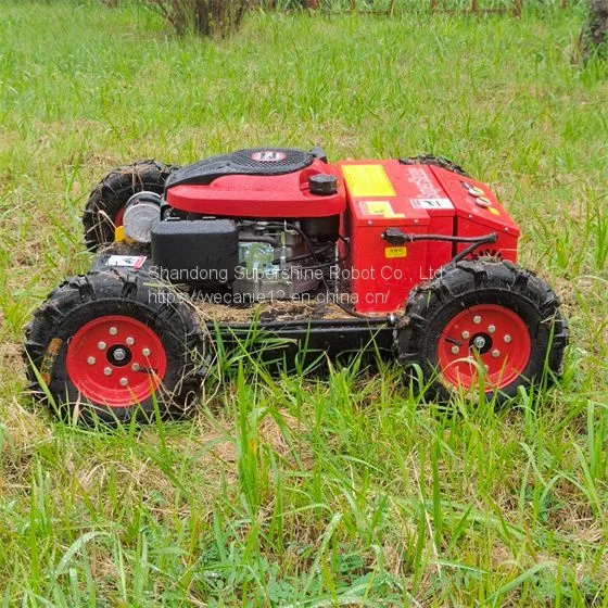 Robot Lawn Mower With Remote Control, China Remote Control Mower Price, Radio Control Lawn Mower for Sale photo-5