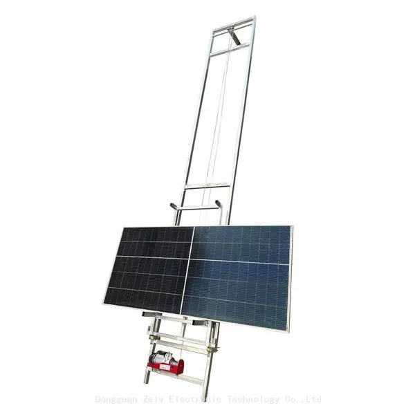 Safety and Fast Assembly Electric Alum Ladder Lift Solar Panel Lift photo-4