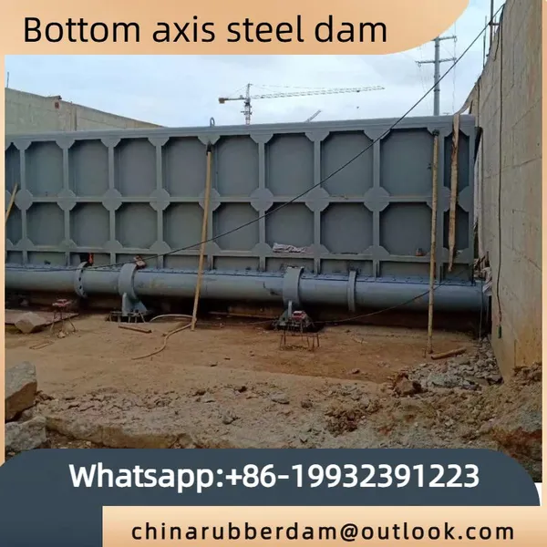 Steel Flap Water Gate Hydraulic Steel Dam Arc Machine Gate Integrated Stainless Steel Sewage Treatment Equipment photo-5