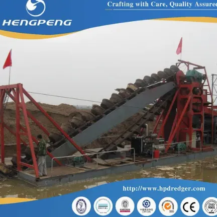 China Heavy-Duty 120m3/T Chain Bucket Iron Dredger for Efficient Iron Extraction photo-2