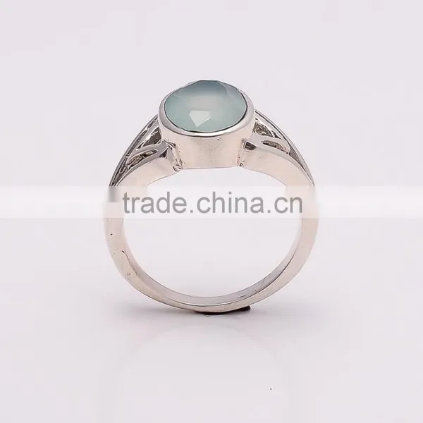 Chalcedony Ring,925 Sterling Silver Jewelry Wholesale,WHOLESALE SILVER JEWELRY,SILVER EXORTER,SILVER JEWELRY FROM INDIA photo-3