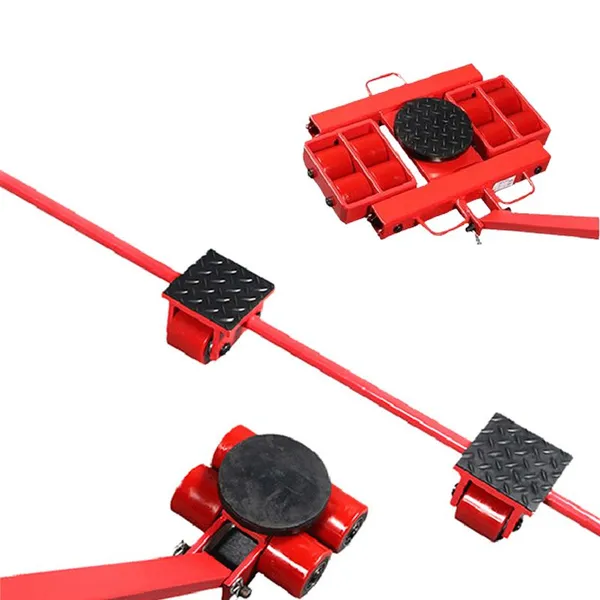 Combined Transporting Moving Machinery Handling Trolley Transport Cargo Tank Skate Trolley Dolly