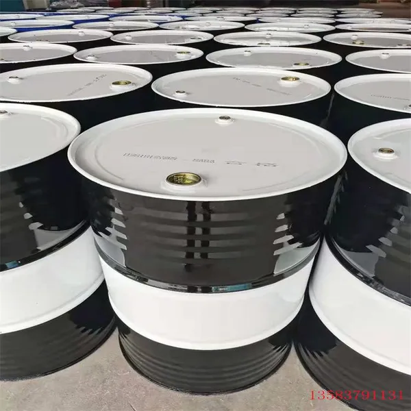 40-50L Open Drum 380 Medium-sized Packaging Iron Drum Big Mouth Juice Bucket 200 Liter Painted Iron Bucket photo-3