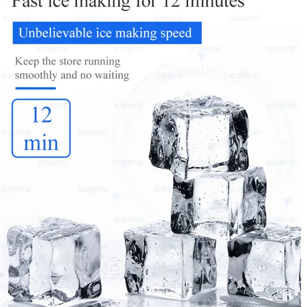 Easy Operation Intelligent Core Modular Commercial 700KG Cube Ice Maker Making Machines in Stock photo-5