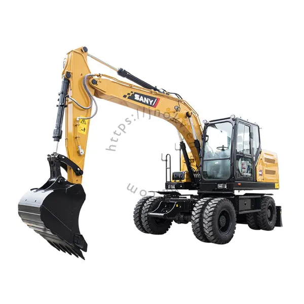 Sany 35C Wheel Excavator Tyre Assembly Complete Kit Rims Wheels Pneumatic Rubber Tires Replacement SY35W Type Sany 35c photo-2