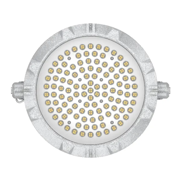 Led High - Efficiency Explosion - Proof Circular Industrial and Mining Lights With Multiple Power Ratings, Installed With Hanging Brackets and Maintenance - Free photo-3
