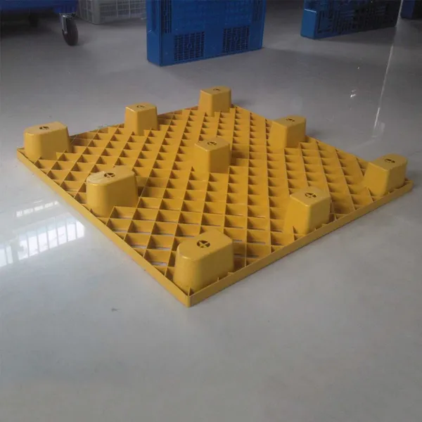 Heavy Duty Grid Plastic Pallet 4-Way Entry HDPE for Warehouse Storage & Sea Export photo-4