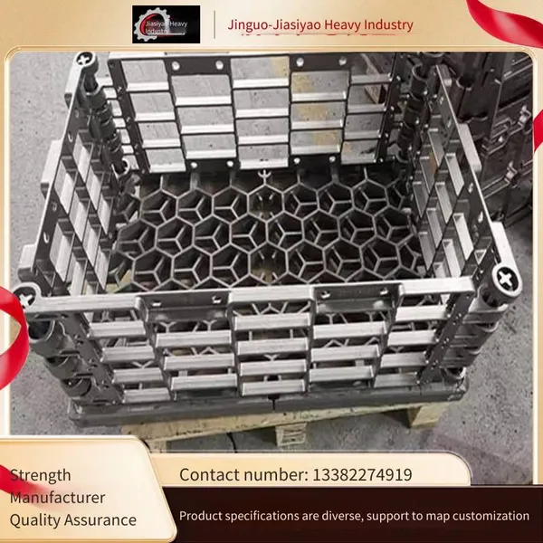 Zg40cr25ni20si2 Heat-resistant Steel Precision Casting Material Frame, High-temperature Heat Treatment Material Basket, no Deformation at 1150℃ photo-5