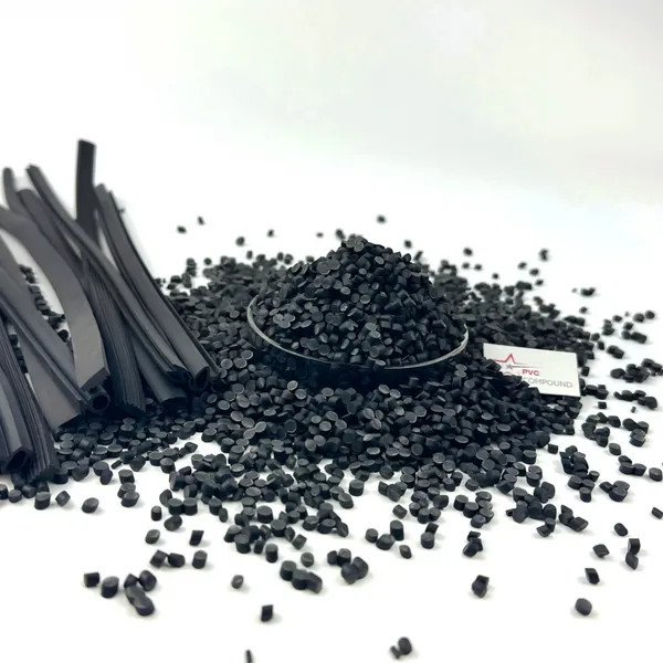 Factory NBR+PVC Compound Modified Matte Granules for Door Sealing Gasket photo-2