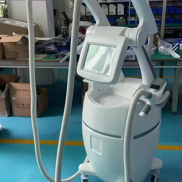 Beauty Salon Lipo Vacuum Roller Machine 2 Handles Used for Abdomen Thigh Arm Slimming Treatments