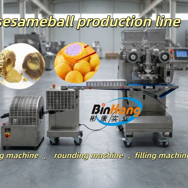 Multi Function Automatic Deep-fried Sesame Seed Ball Machine Sesame Ball Making Machine Sesame Ball Production Line