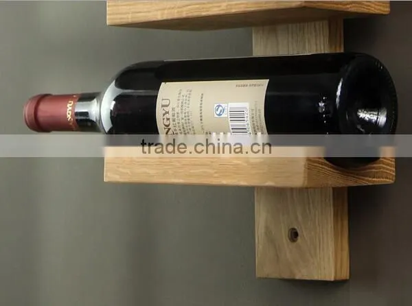 Wooden Wine Rack, Wine Bottle Display Shelf, Wholesale Wall Wine Rack photo-3