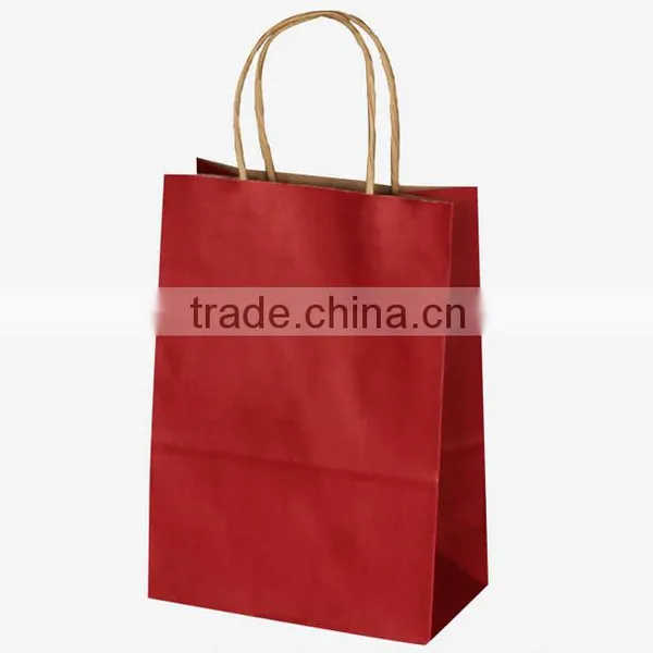 Luxury Custom Cheap Kraft Paper Gift Bag photo-6