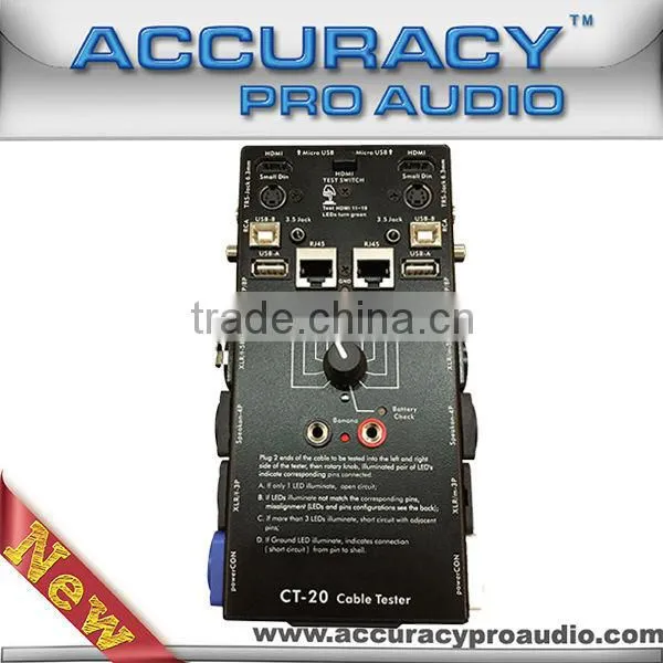 Network Audio Rj45 And USB Line Tester With Black Color CT-20 photo-2