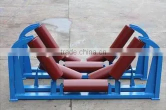 China Hot Selling Carbon Steel Troughing Conveyor Roller Frame for Sale photo-6