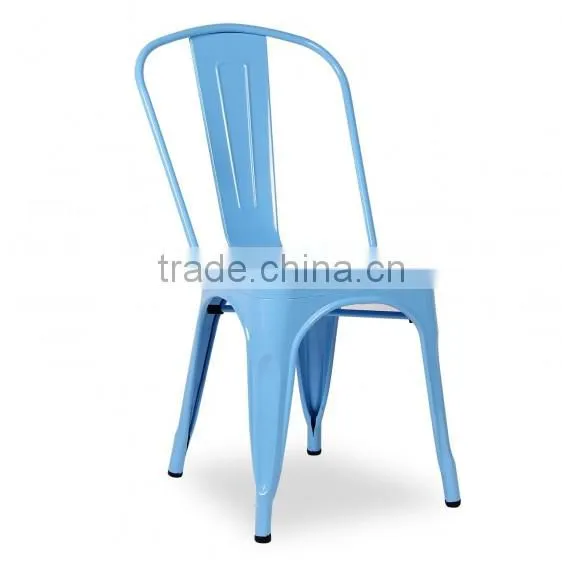 MCH-1501 Replica Xavier Pauchard Outdoor White Metal Stacking Chair photo-2