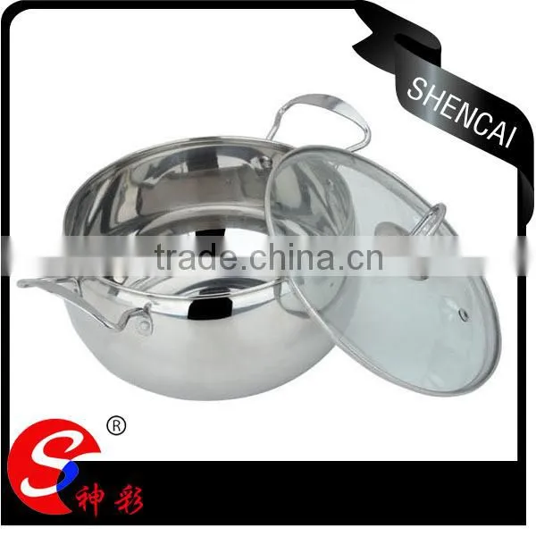 Hot Sales Stainless Steel Stocked Pot Set Sauce Pot Set photo-3
