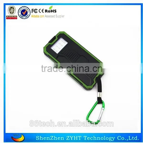 Solar Power Charger in 8000mah With Dual Usb Output photo-5