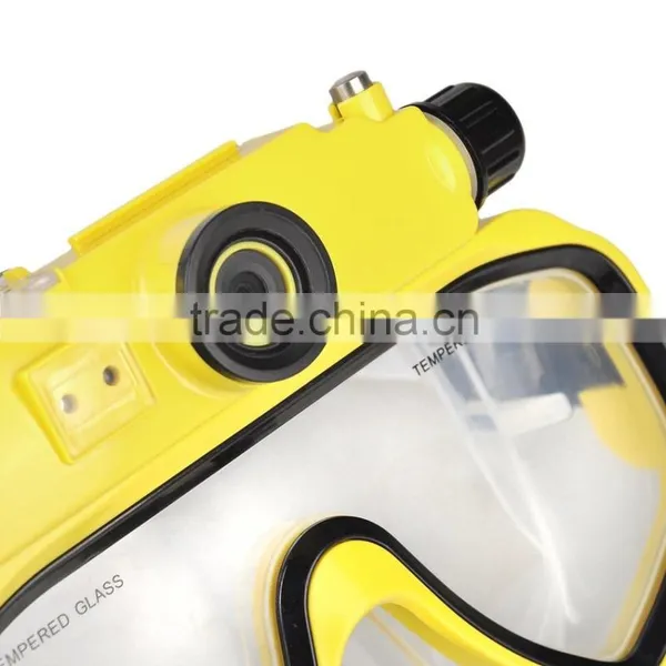 Cheap 720P HD RD34 Waterproof Underwater Digital Camera Mask, Diving Mask DVR With HD Video Digital Camera photo-3